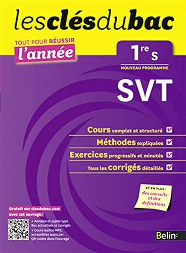 SVT 1re S : nouveau programme
