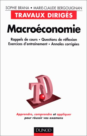 macroéconomie, travaux dirigés
