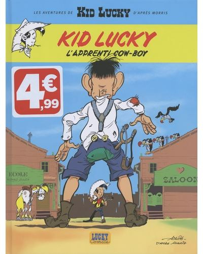Les aventures de Lucky Luke d'après Morris. Kid Lucky. Vol. 1. L'apprenti cow-boy