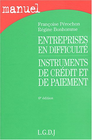 entreprises en difficulté, instruments de crédit et de paiement