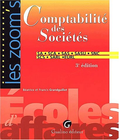 Comptabilité des Sociétés