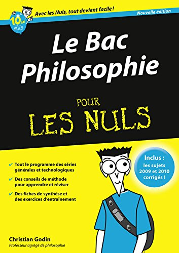 Le bac philosophie pour les nuls