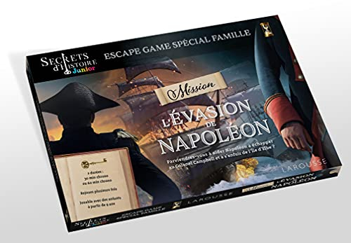 L'évasion de Napoléon : escape game spécial famille : aidez Napoléon à échapper au colonel Campbell 