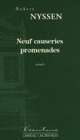 Neuf causeries promenades : essais