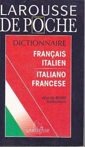 larousse de poche : dictionnaire français-italien italiano-francese
