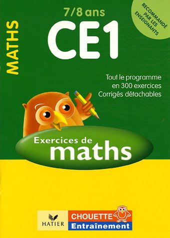 Exercices de maths CE1, 7-8 ans