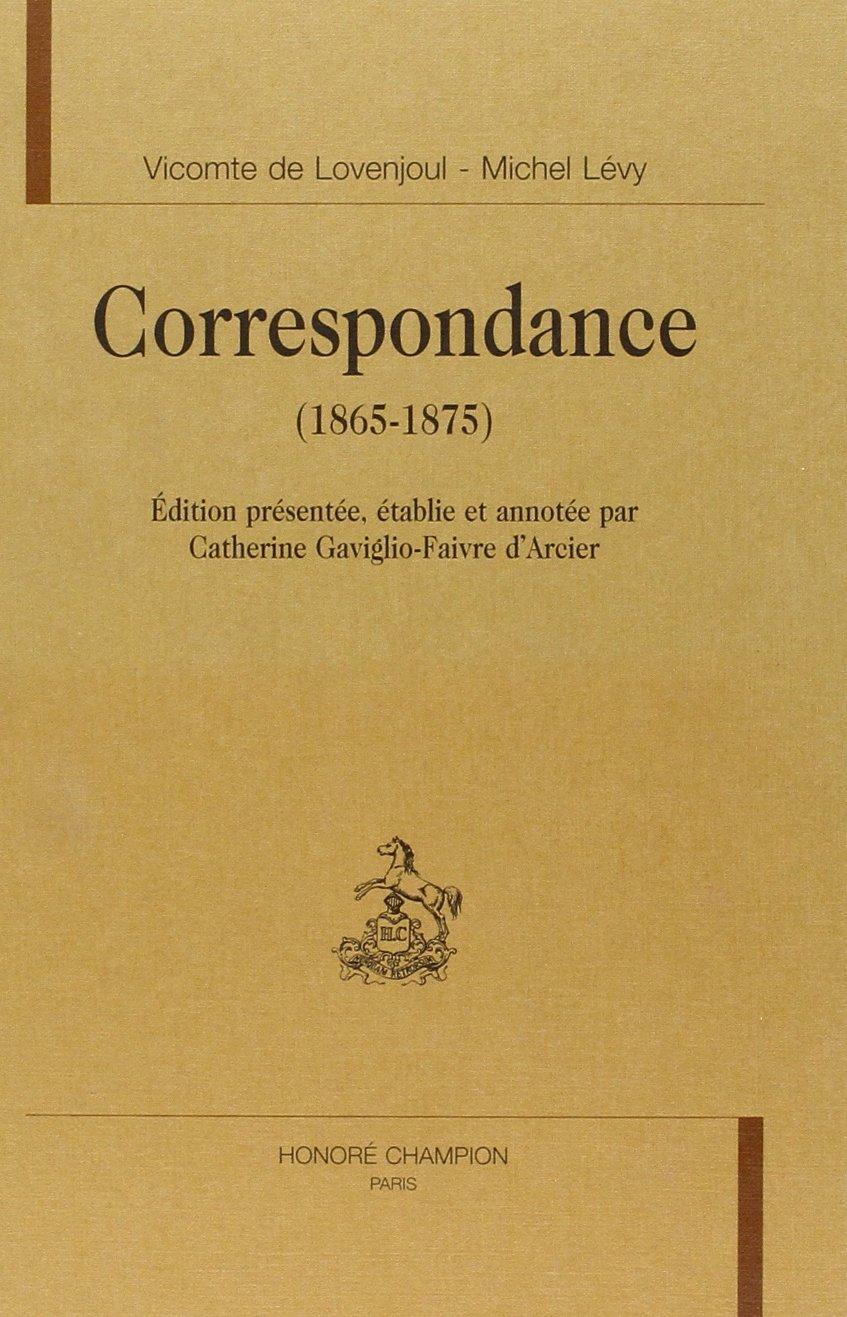Correspondance (1865-1875)