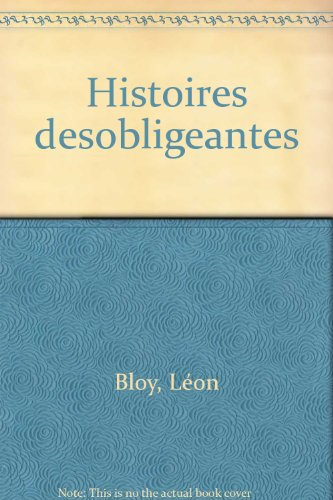 Histoires désobligeantes