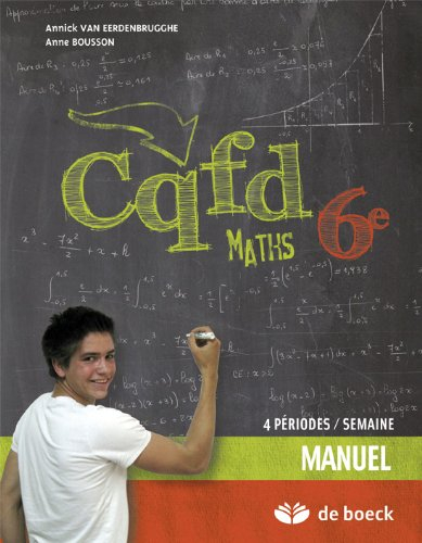 CQFD maths 6e : manuel