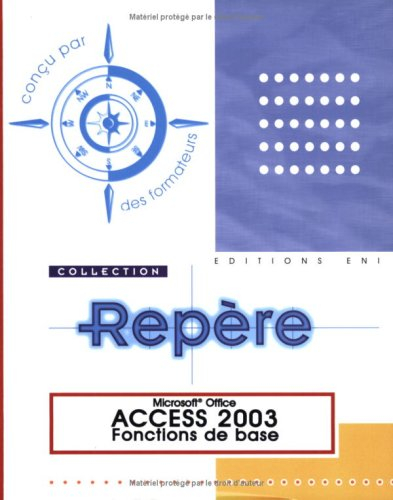Access 2003 : fonctions de base