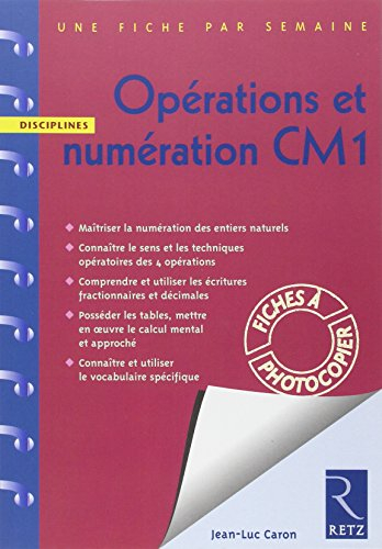 Opérations et numération CM1
