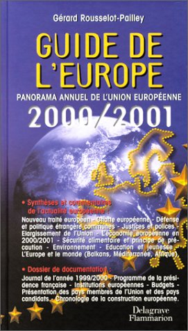 Guide de l'Europe 2000-2001
