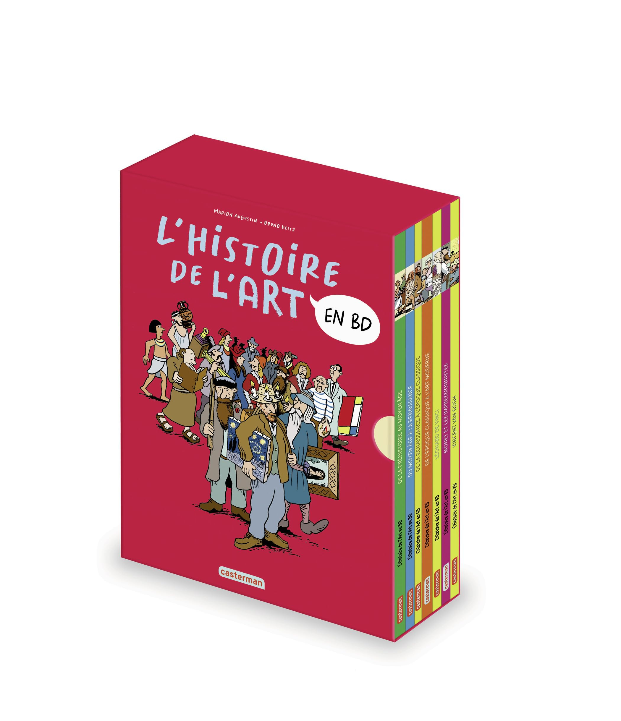 Coffret L'histoire de l'art en BD