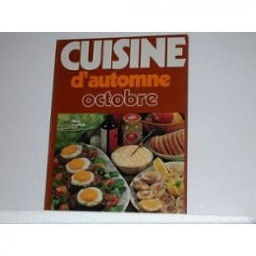cuisine d'automne: octobre