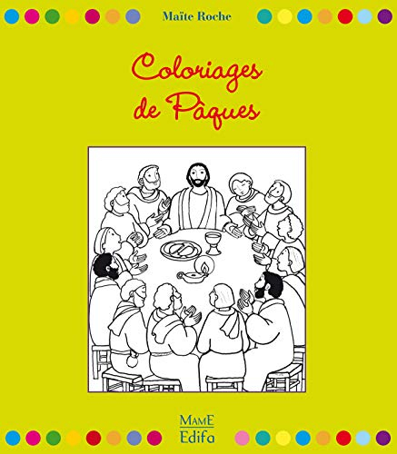 Coloriages de Pâques : des Rameaux à la Pentecôte