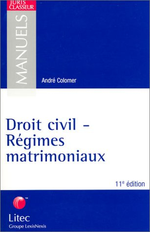 Droit civil : régimes matrimoniaux 2002