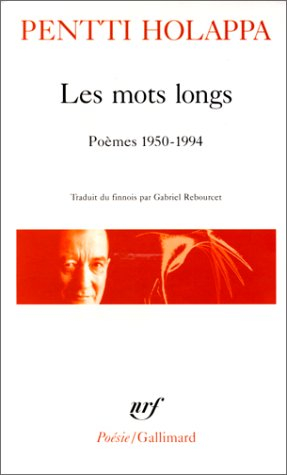 les mots longs : poèmes, 1950-1994