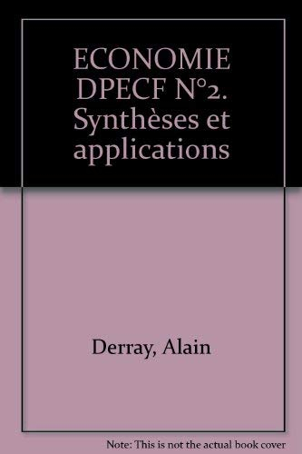 Economie, synthèses et applications, DPECF n° 2