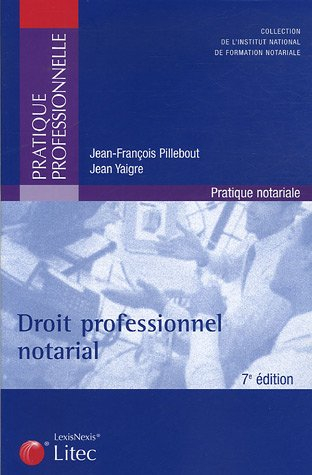 Droit professionnel notarial
