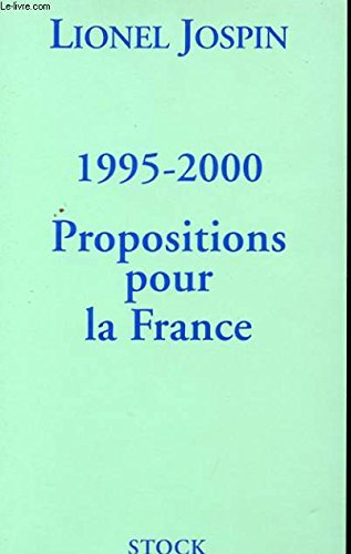 1995-2000, propositions pour la France