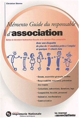 Memento guide du responsable d'association