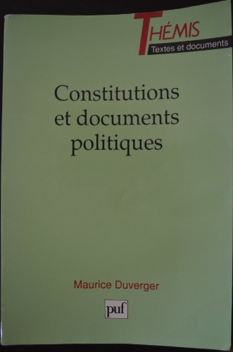 constitutions et documents politiques