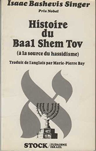 Histoire du Baal Shem Tov : à la source du hassidisme