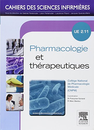 Pharmacologie et thérapeutiques, UE 2.11