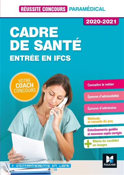 Cadre de santé : entrée en IFCS : 2020-2021