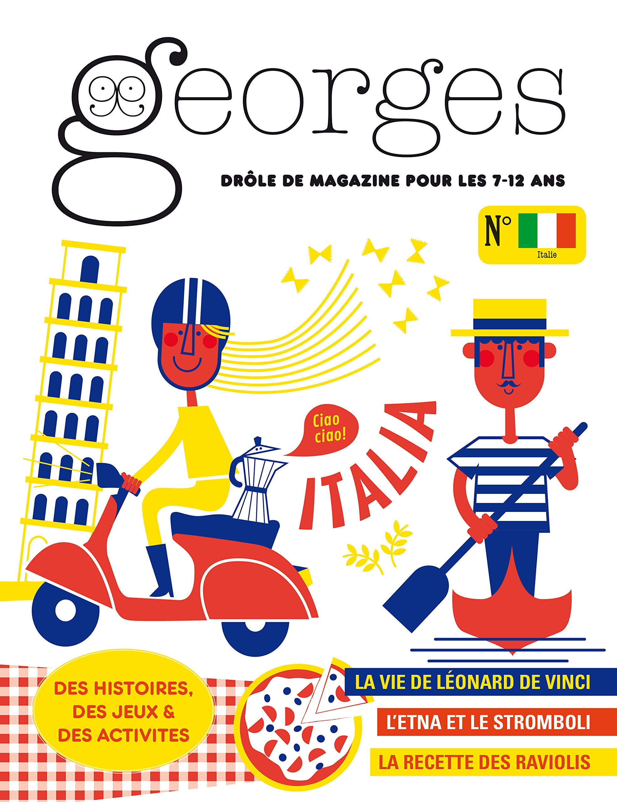 Georges : drôle de magazine pour enfants, n° 42. Italie
