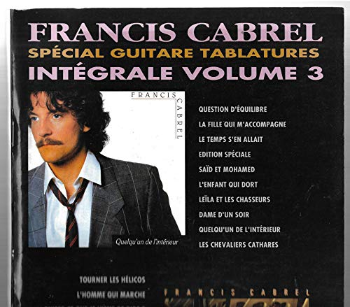Cabrel francis - intergale 3 tab