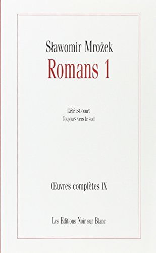 Oeuvres complètes. Vol. 9. Romans