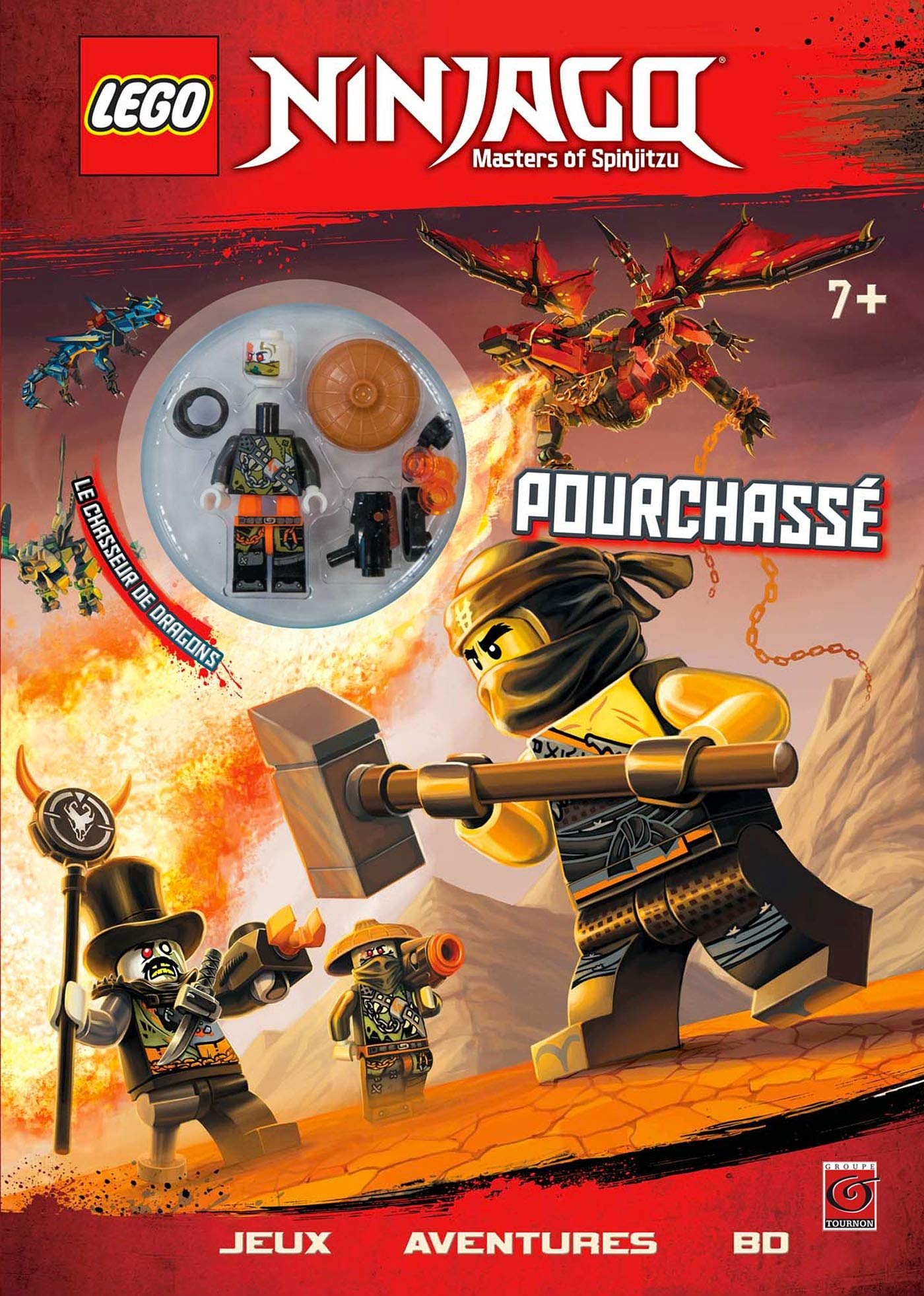 Lego Ninjago : masters of Spinjitzu. Pourchassé