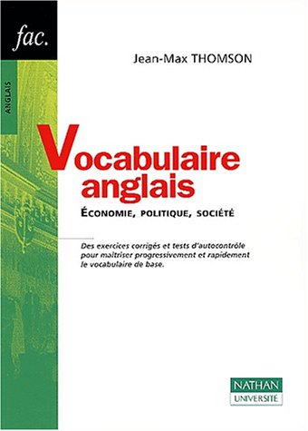 Vocabulaire anglais : économie, politique, société