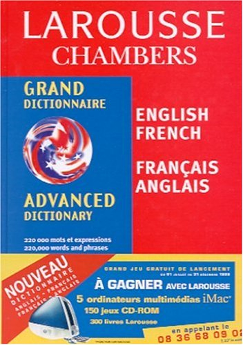 grand dictionnaire larousse chambers : anglais-français, français-anglais