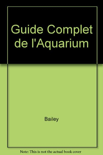 Guide complet de l'aquarium : un guide pratique pour identifier les poissons d'eau douce et les pois