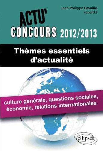 Thèmes essentiels d'actualité 2012-2013