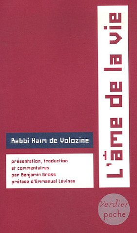 L'âme de la vie. Nefech ha-haïm