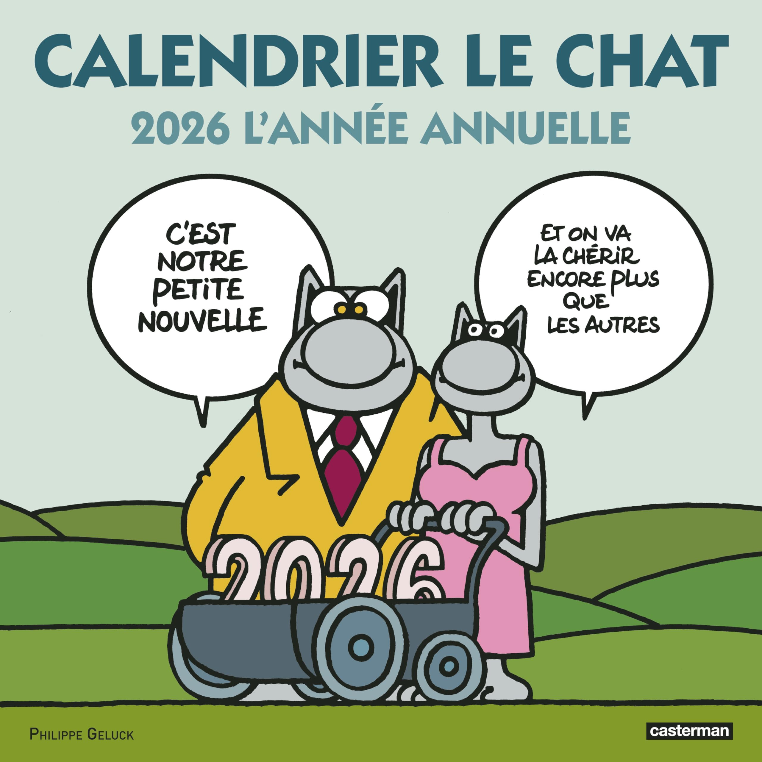 Calendrier Le Chat 2026