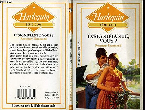 insignifiante, vous ? (harlequin)