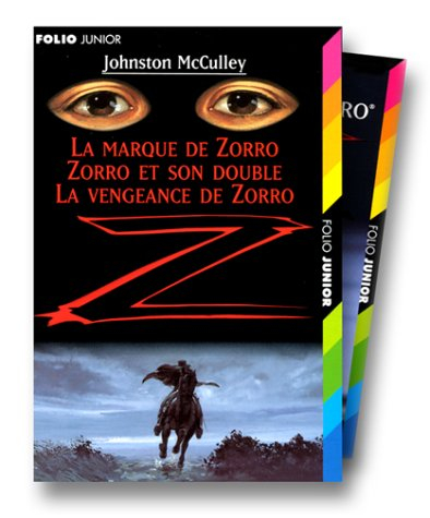 zorro, coffret de 3 volumes : la marque de zorro - zorro et son double - la vengeance de zorro