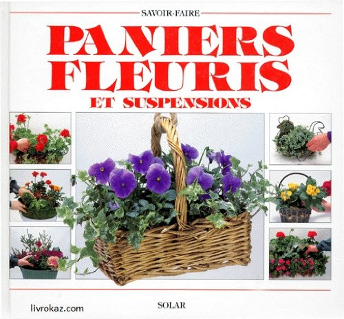 Paniers fleuris et suspensions