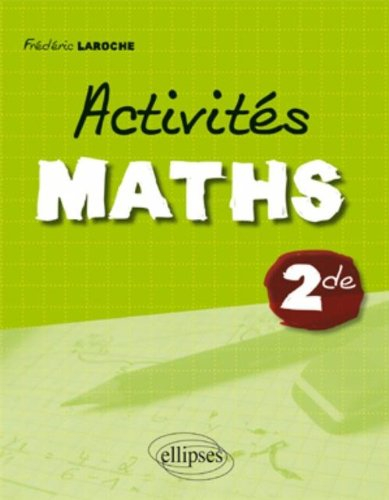 Activités maths 2de