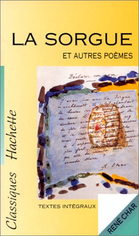 La Sorgue : et autres poèmes