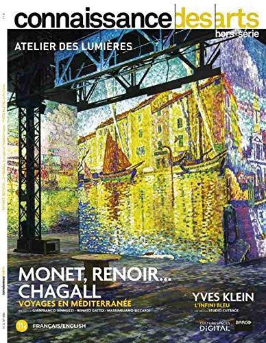Monet, Renoir... Chagall, voyages en Méditerranée : Yves Klein, l'infini bleu : Atelier des lumières
