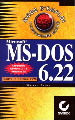 MS-DOS 6.22, mode d'emploi