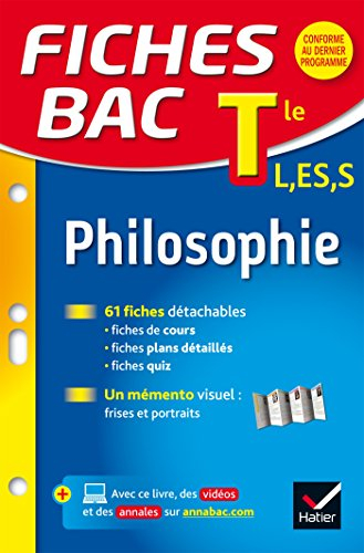 Philosophie, terminale L, ES, S