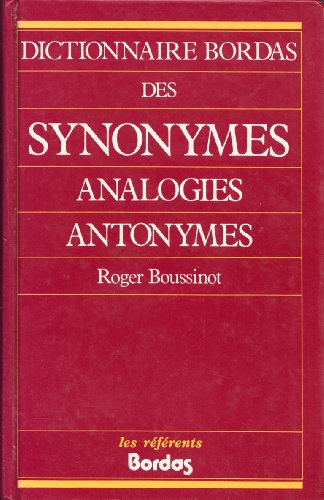 boussinot/dict.synonymes    (ancienne edition)