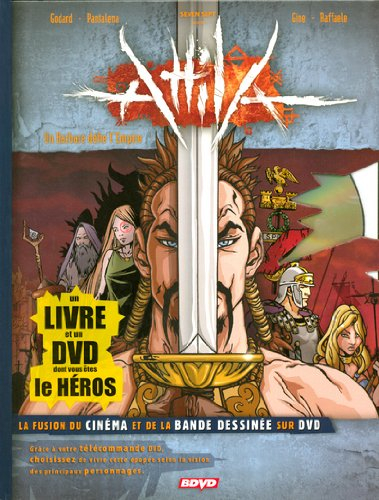 attila (1 livre , 1 dvd) : un barbare défie l'empire