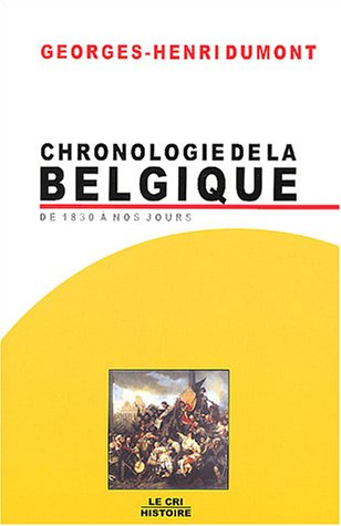 Chronologie de la Belgique de 1830 à nos jours